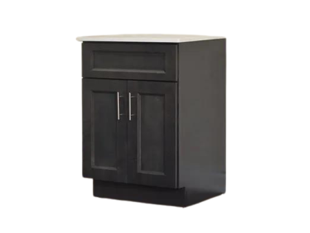 30" Solid Wood Shaker Vanity (No Top)