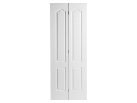(18" x 80") 2 Panel Arch Bi-Fold Door