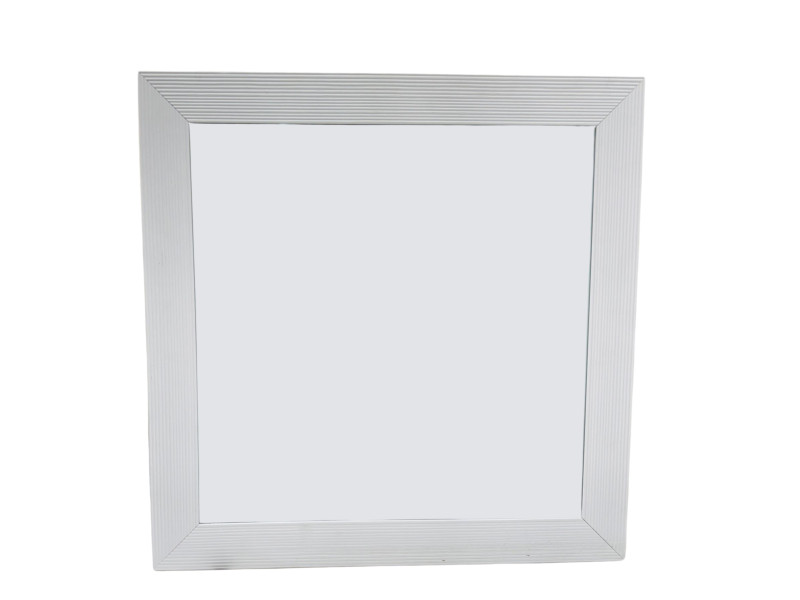 WHITE LINE FRAME MIRROR