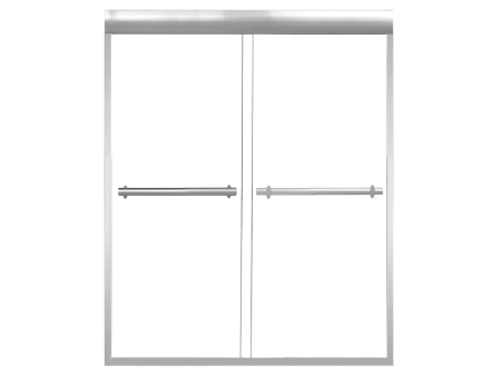 48" x 72" CHROME MUS-26 Framed Shower Door