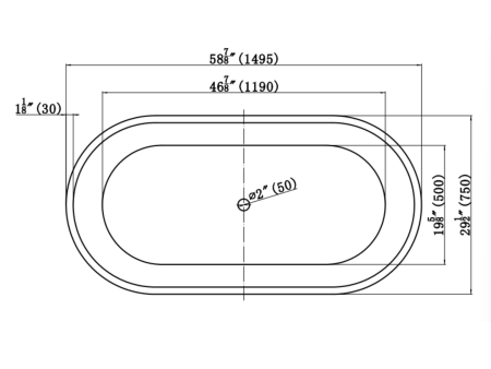 Round Freestanding Bathtub