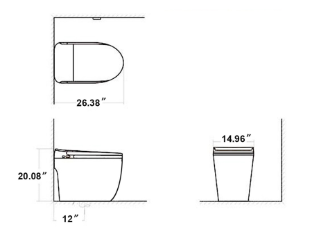 MUS-SMART Toilet Seat