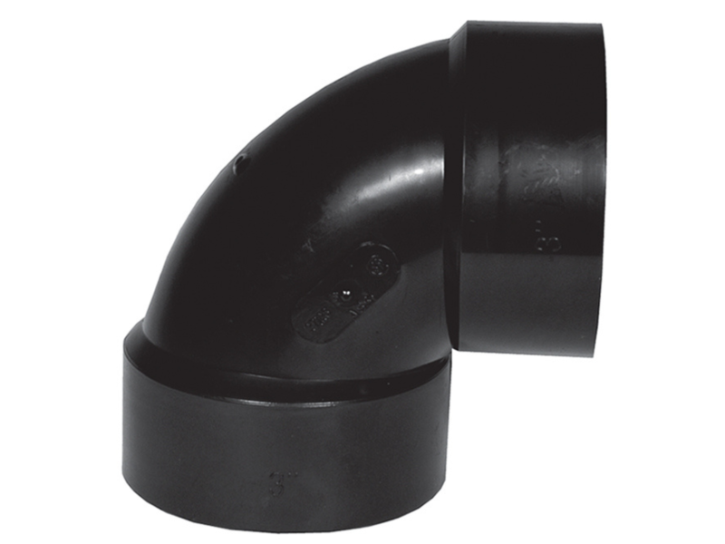 ABS 90° Elbow 1-1/2" (600601)