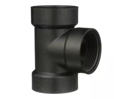 ABS CO Tee 1-1/2" without Plug (600213)