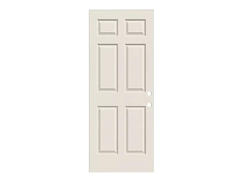 (Slab Only) 6 Panel Fire-rated Door