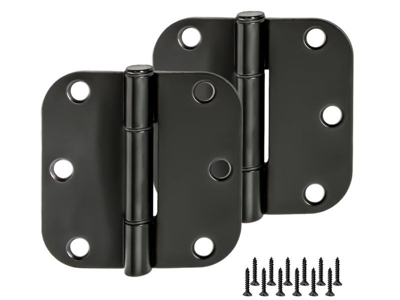 (Black) Door Hinges 3" x 3"